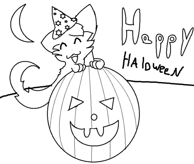1615107419_125_tuyen-tap-tranh-to-mau-halloween-dep-nhat-cho-be Bộ ѕưu tập tranh tô màu Halloween cho bé