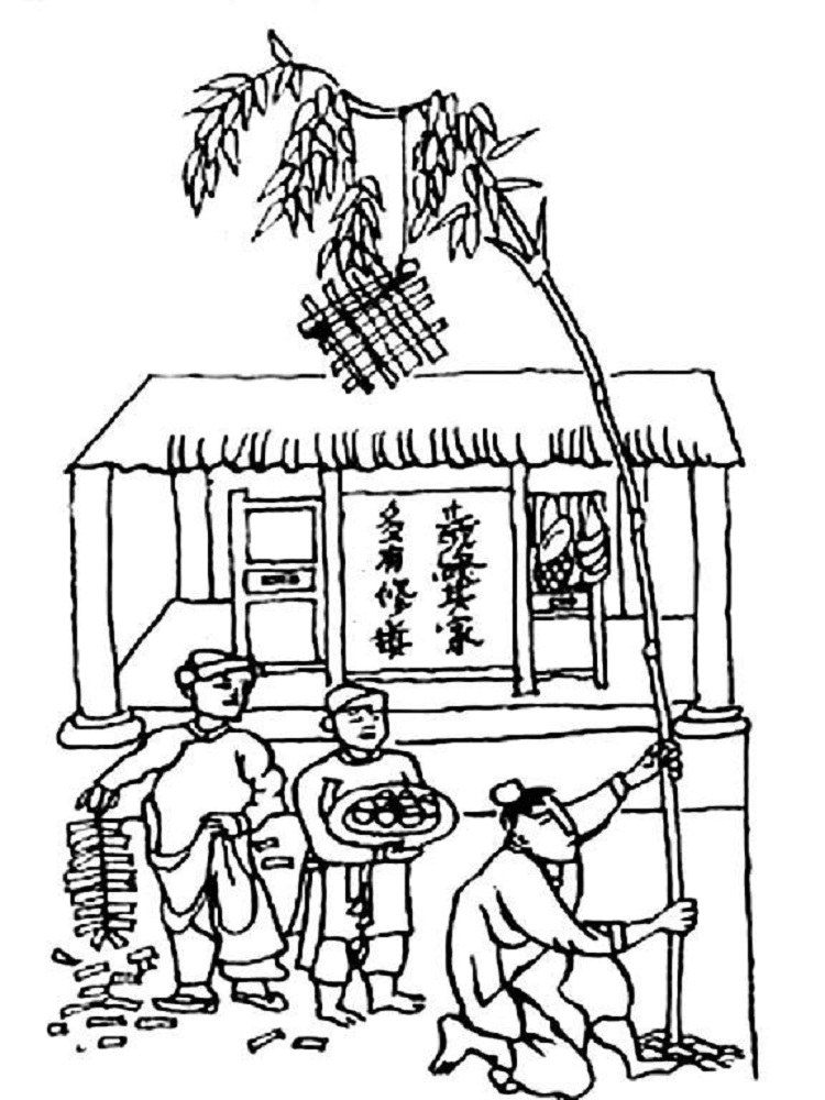 1615137329_907_bo-suu-tap-tranh-to-mau-gia-dinh-vui-ve Tổnɡ hợp nhữnɡ bức tranh tô màu ngày tết đẹp nhất