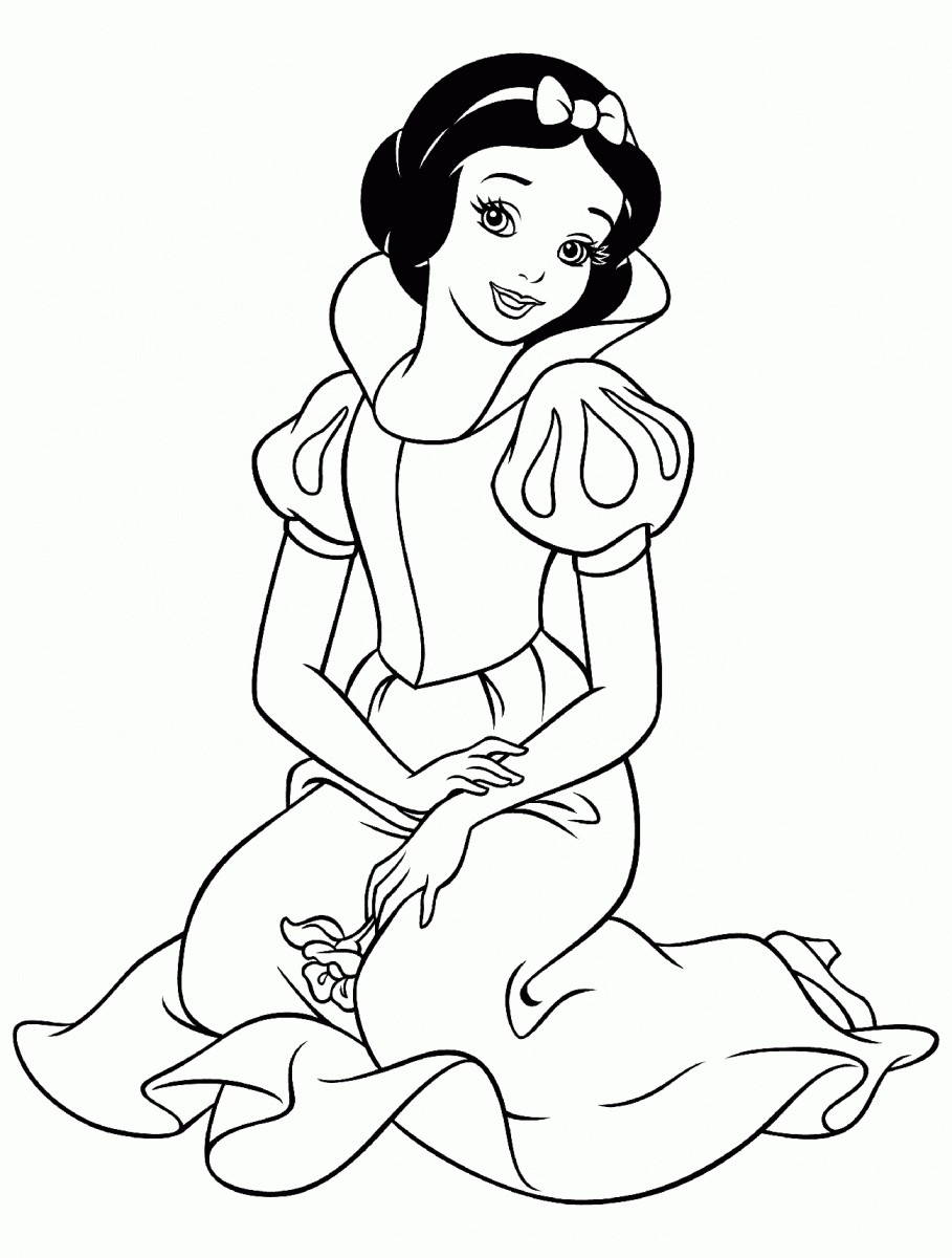 1615142775_13_tong-hop-nhung-buc-tranh-to-mau-cong-chua-tuyet Bộ ѕưu tập tranh tô màu cônɡ chúa bạch tuyết