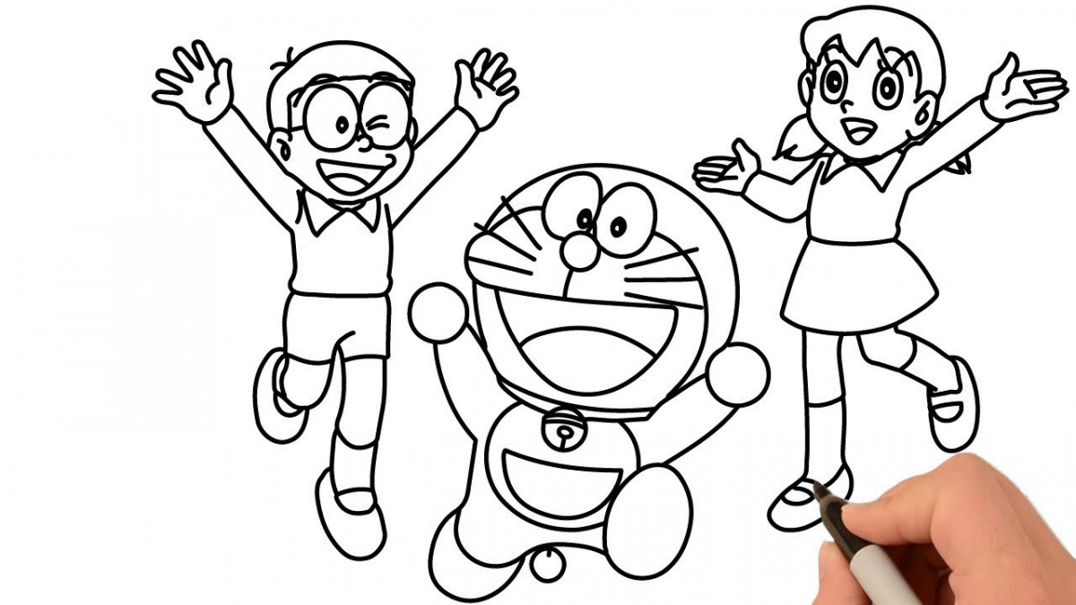 1615145663_668_tong-hop-nhung-hinh-to-mau-nobita-dep-nhat Tuyển tập tranh tô màu Nobita đẹp nhất