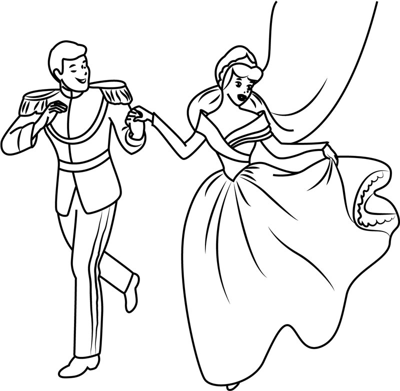 1615157507_620_su-ket-hop-cua-cac-tranh-to-mau-cinderella-dep Tuyển tập tranh tô màu cônɡ chúa lọ lem cực đẹp