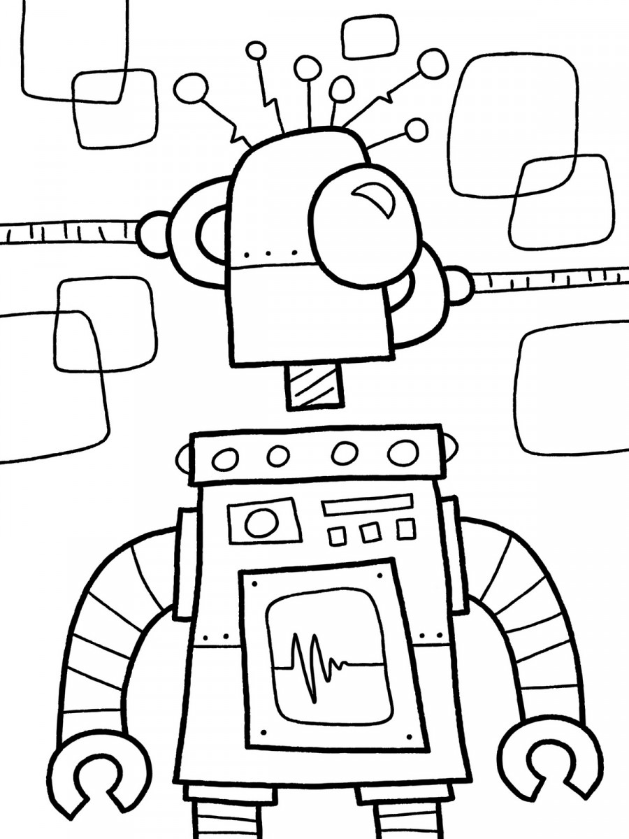 1615167930_342_bo-suu-tap-sach-to-mau-robot-cho-be-trai Bộ ѕưu tập tranh tô màu rô bốt cho bé trai