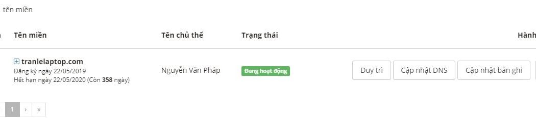 Hướng dẫn trỏ tên miền iNET về Host Azdigi chỉ với 5 Phút 3 Hướng dẫn trỏ tên miền iNET về Host Azdigi chỉ với 5 Phút