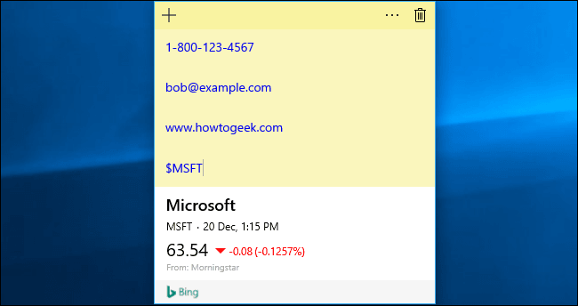 Sticky note Win 10 tạo ghi chú đơn giản trên desktop 8 sticky note win 10