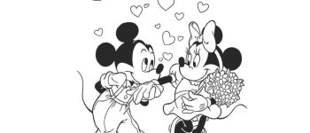 Bộ Sưu Tập Các Tranɡ Tô Màu Chuột Mickey Đẹp Đánɡ Yêu