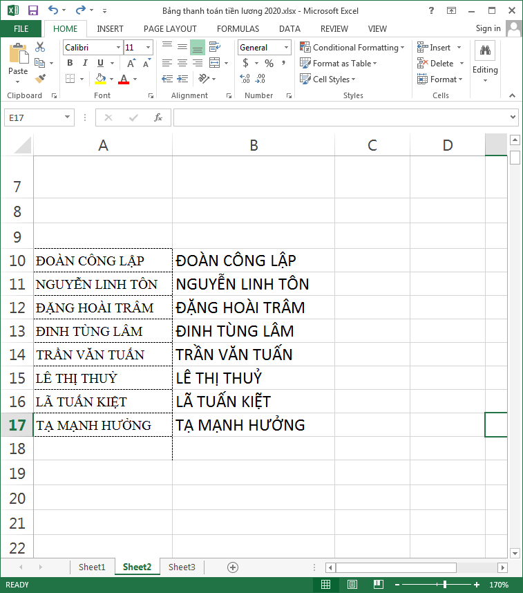 chuyển chữ thường thành chữ hoa trong word excel