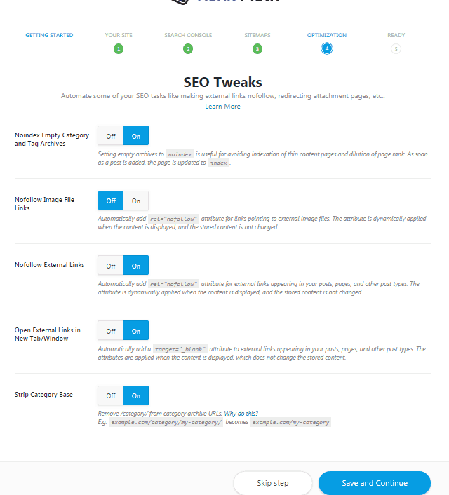5 bước cài đặt Plugin Rank Math SEO trong WordPress 13 hướng dẫn thiết lập plugin rank math seo 6