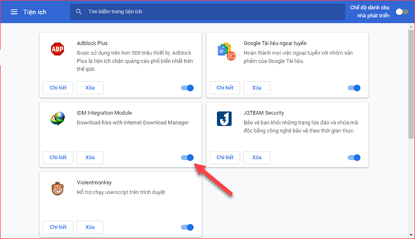 Hướng dẫn cách khắc phục lỗi IDM không bắt link Youtube 4 IDM không bắt link Youtube