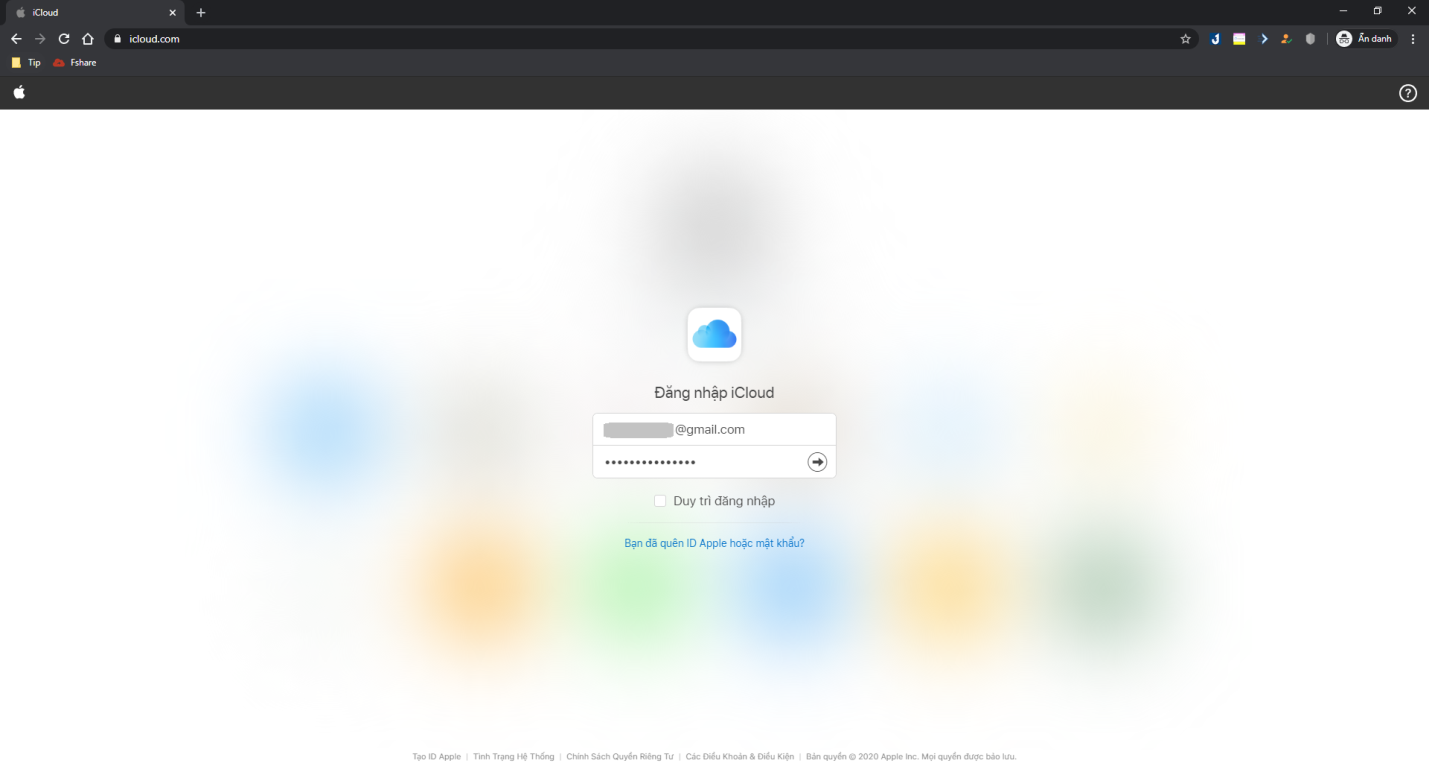 huong-dan-cach-tao-tai-khoan-icloud-tren-may-tinh