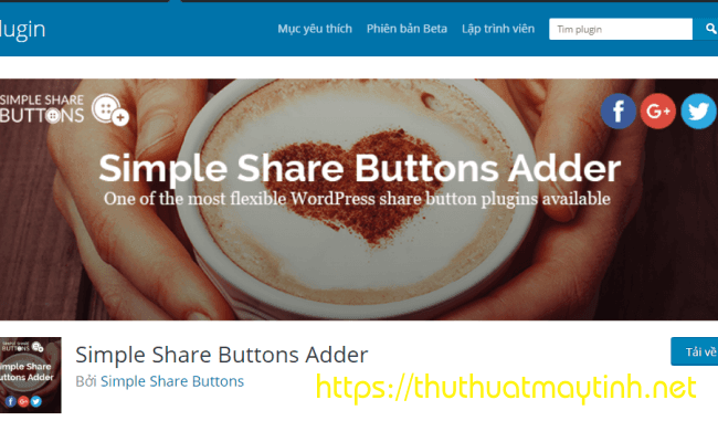 11 Plugin cần thiết cho WordPress 10 plugin chia sẽ mạng xã hội