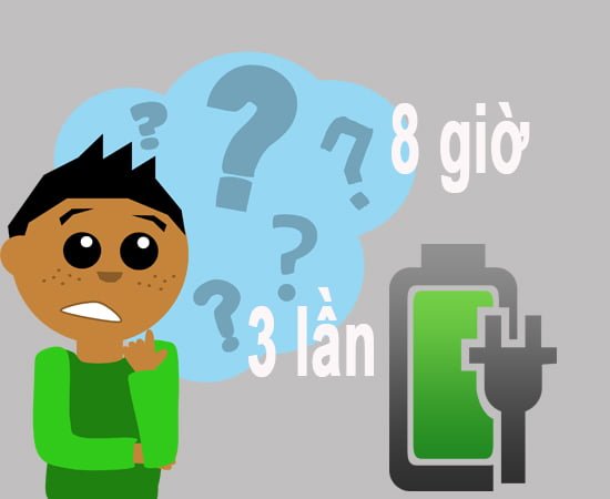 Sạc pin điện thoại đúng cách 1 sạc pin điện thoại