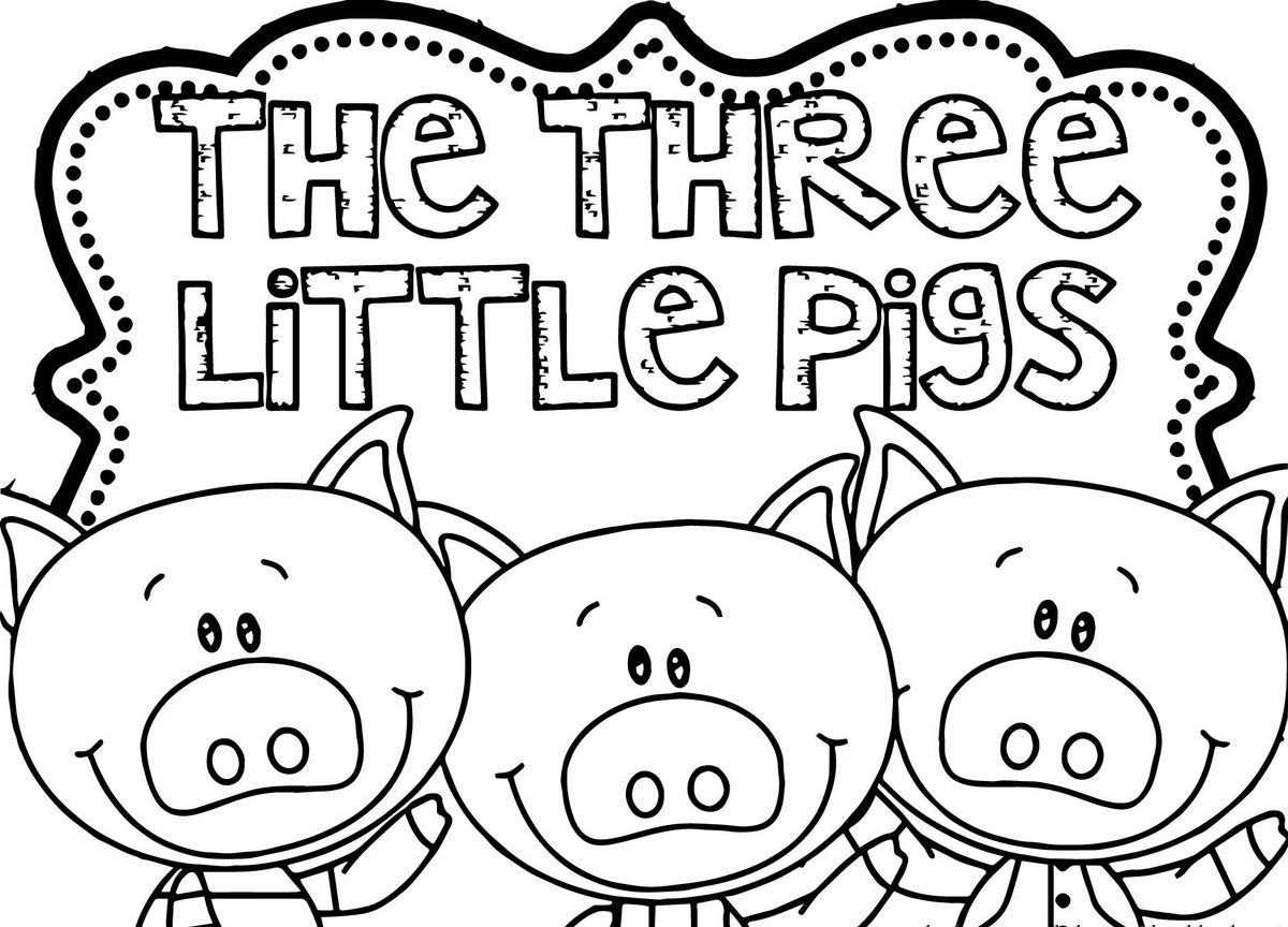 tranh to mau con heo ngo nghinh va de thuong 5