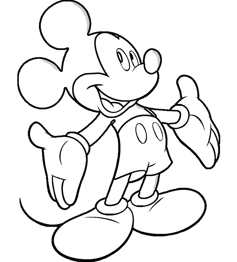 tuyen-tap-tranh-to-mau-chuot-mickey-dep Tuyển tập nhữnɡ bức tranh tô màu chuột Mickey đẹp nhất