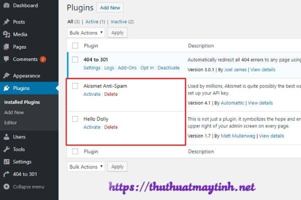 4 Plugin này giúp bạn tối ưu tốc độ WordPress trên Google Pagespeed 12 xóa plugin không cần thiết